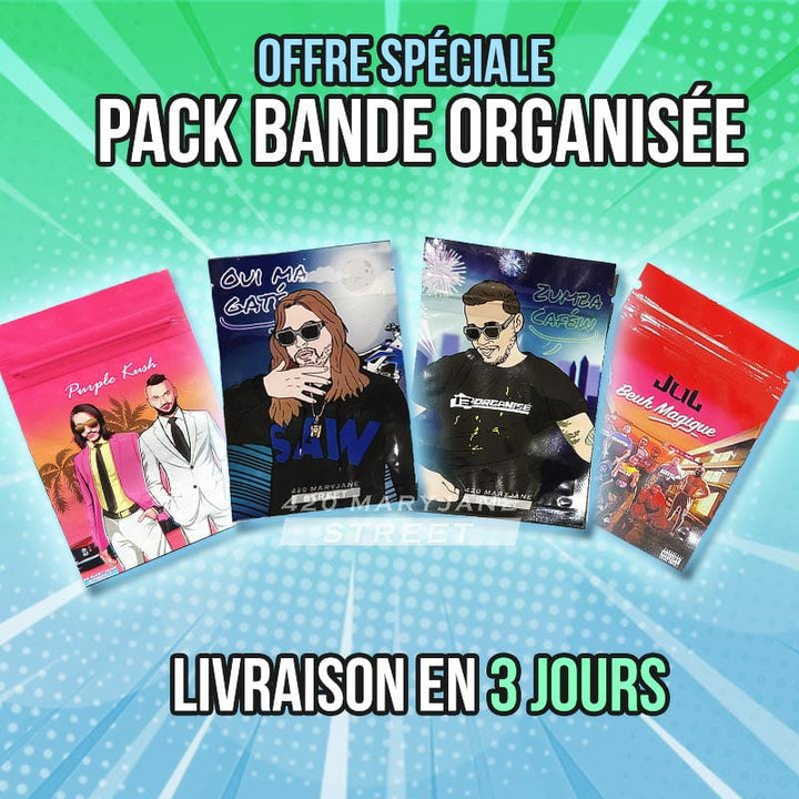 Lot de Pochon Jul - Bande Organisée