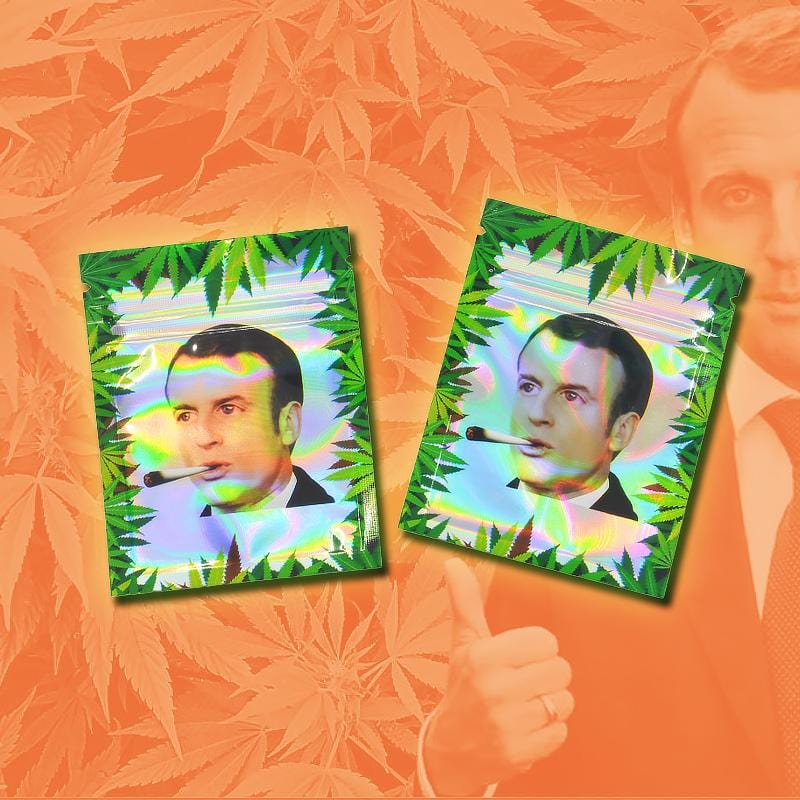 Pochon Président  Emmanuel Macron