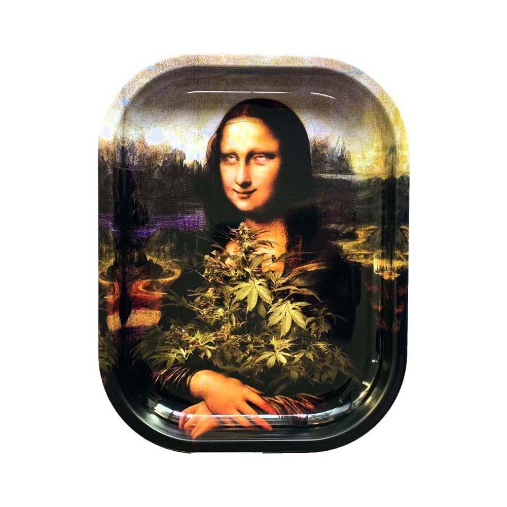 Rolling tray "Beautiful young lady" Mona Lisa