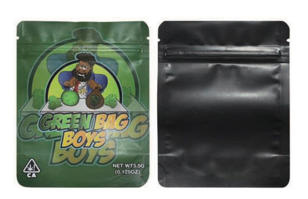 pochon weed "green bag boys"