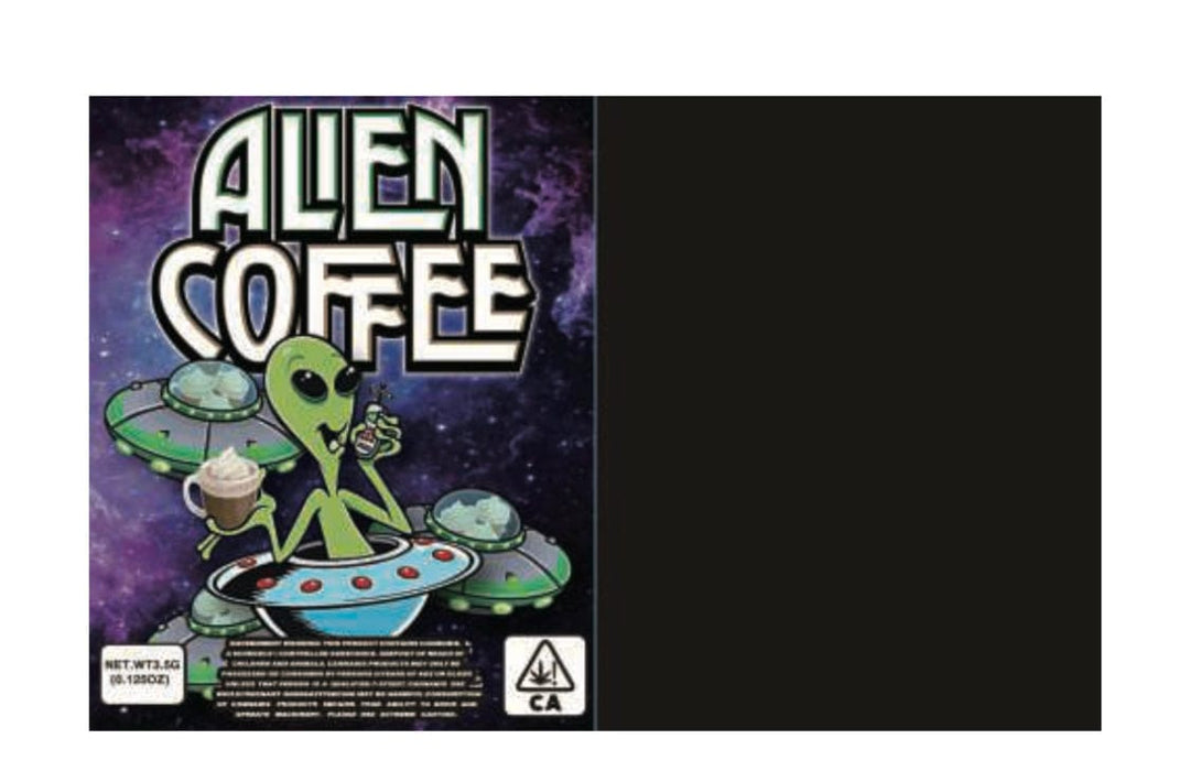Bolsa de café alienígena