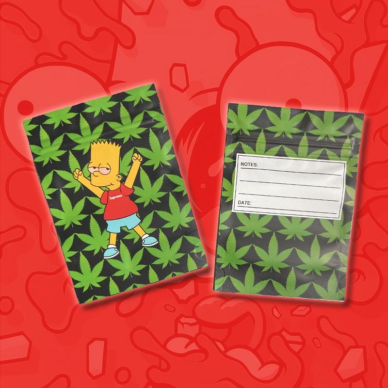 pocheton bart simpson "cannabis"